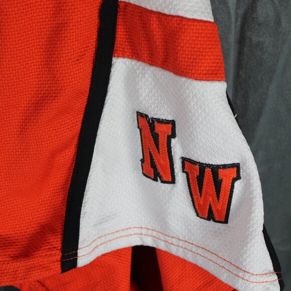 Vintage Basketball Short - Orange NW by Russell Athletic - Men's Size 38 - Picture 3 of 6